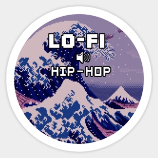 Lo-Fi Hip-Hop Sticker